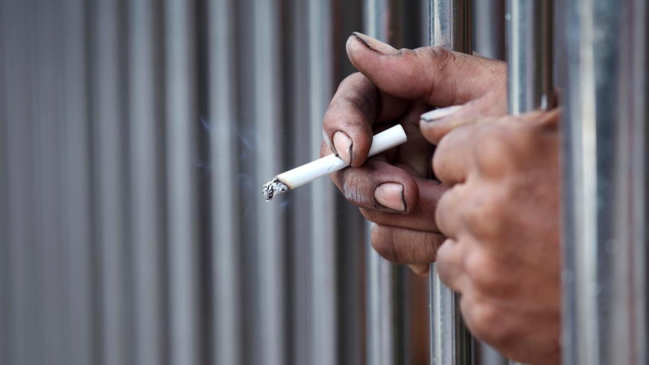 prison cigarette Study Confirms High Percentage of Smokers Among Incarcerated Male  Population