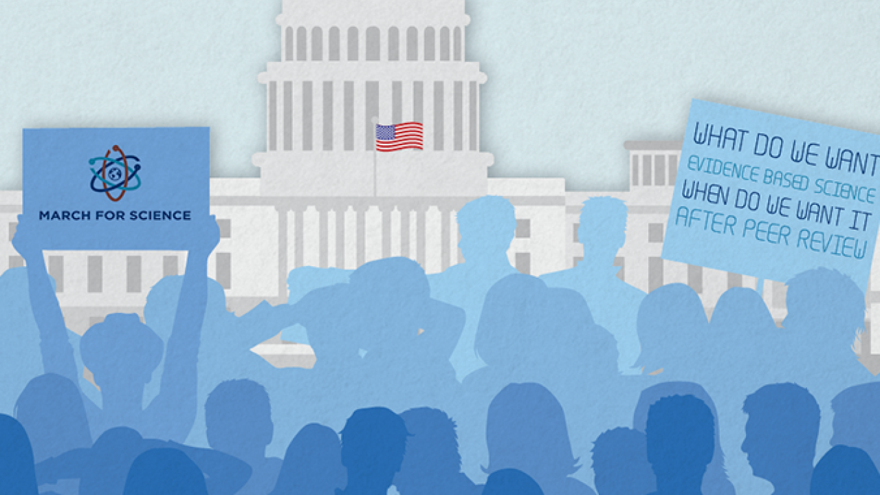 Mailman Alumna Rallies for Science | Columbia University Mailman School ...