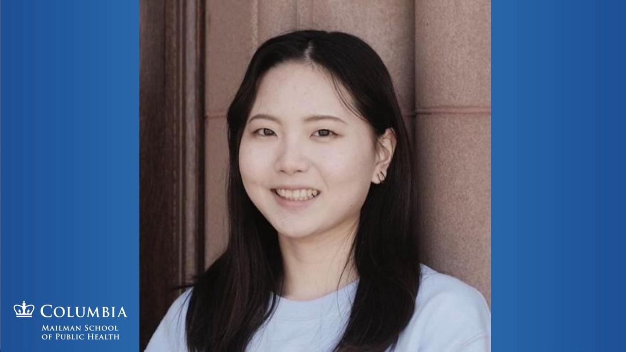 Columbia Mailman School of Public Health Student Azuna Sawada Selected