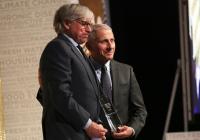 Columbia President Lee Bollinger and Anthony Fauci