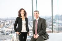 Left to Right: Sophie Thuault-Restituito (Center Administrator), Gary Miller (Center Director).