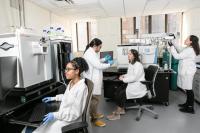 researchers working in the Center for Innovative Exposomics