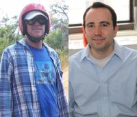 Drs. Leslie Roberts (left) and Tal Gross