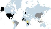 Global map with Global Alliance for Preventing Pandemic partners highlighted.