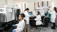 researchers working in the Center for Innovative Exposomics
