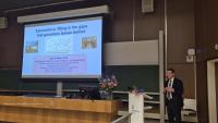 Gar Miller presenting on the Exposome at Ghent University