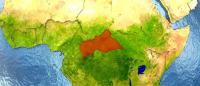 Map of Central African Republic