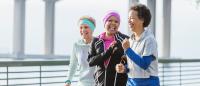 Older women walking