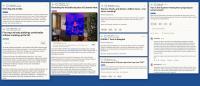 A collage of images taken from /r/heatprep showing a range of discussions